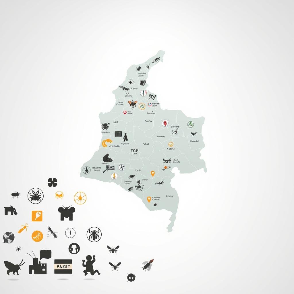 Cobertura nacional de servicios de control de plagas