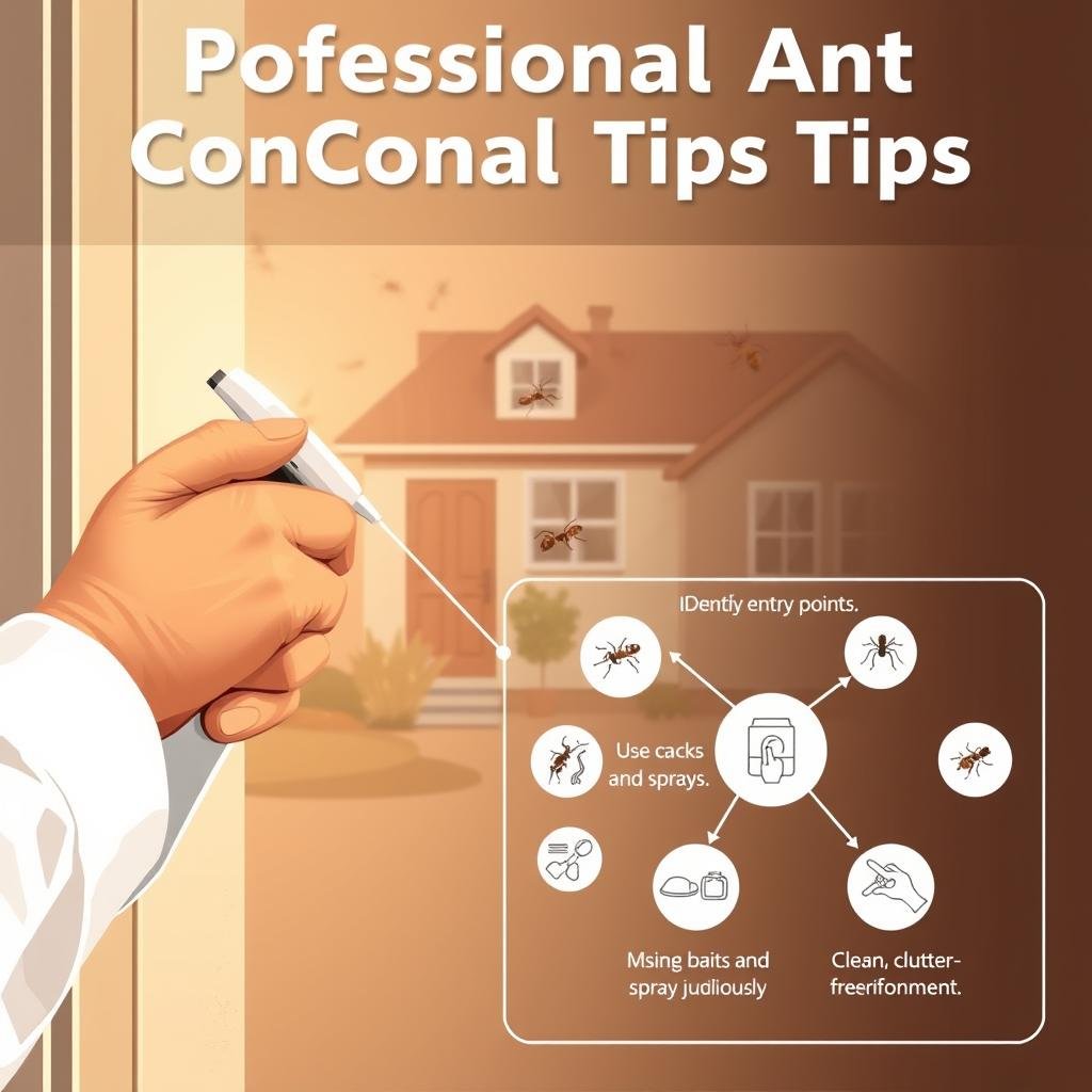 Consejos profesionales para control de hormigas