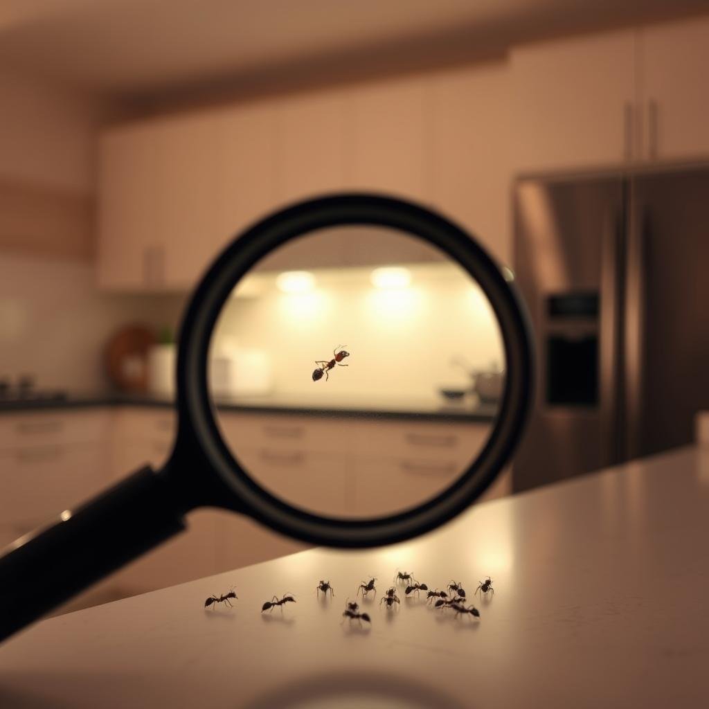 Detección y prevención de hormigas en casa