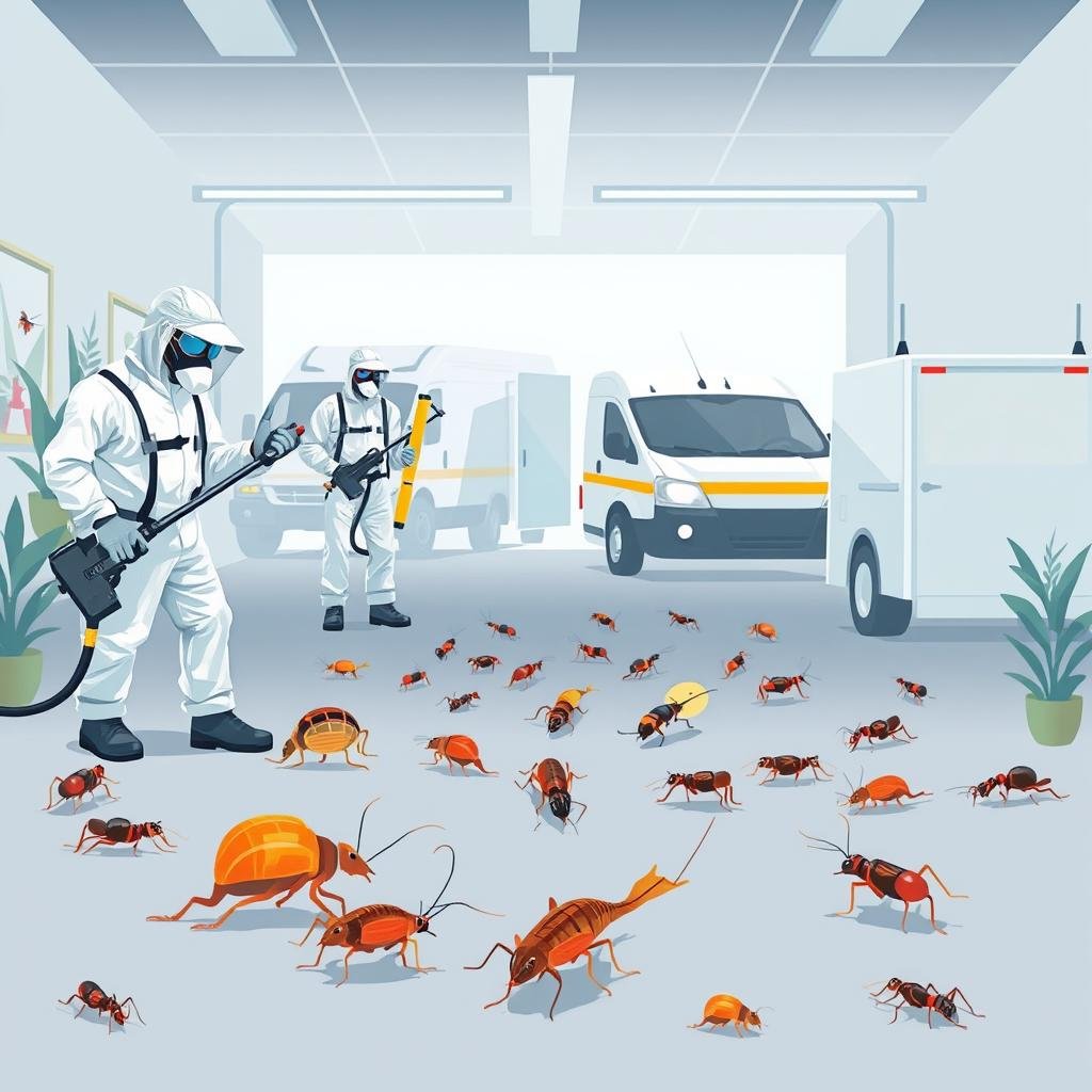 Experiencia en control de plagas