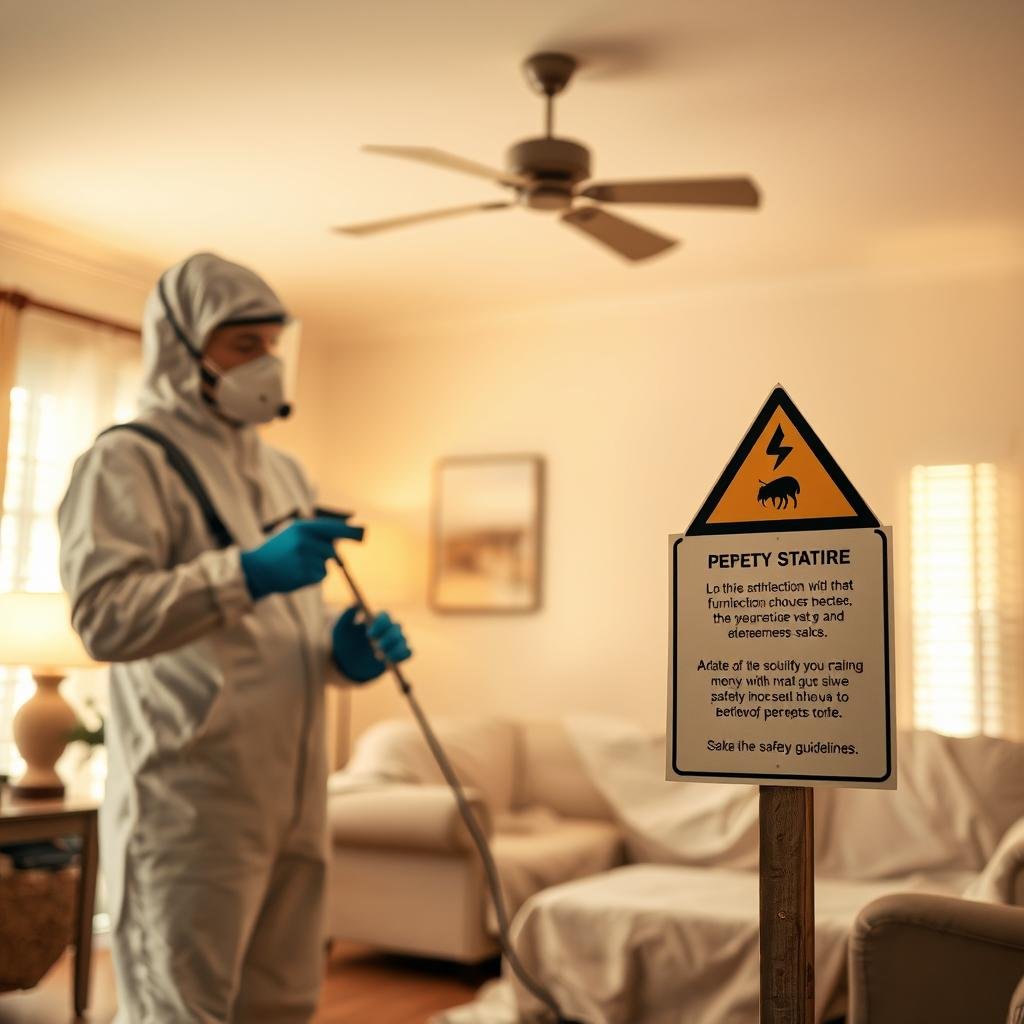 Medidas de seguridad en fumigación