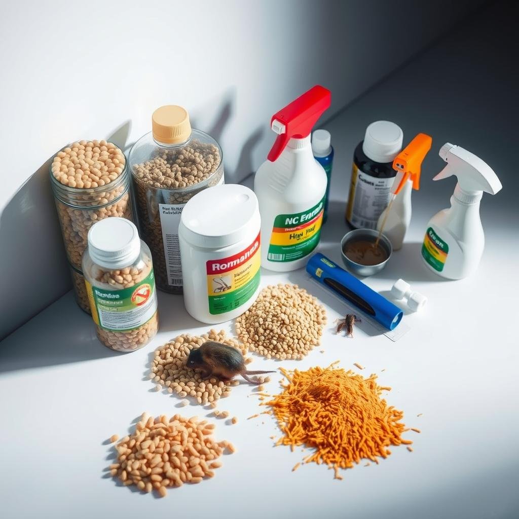 Productos químicos para control de roedores