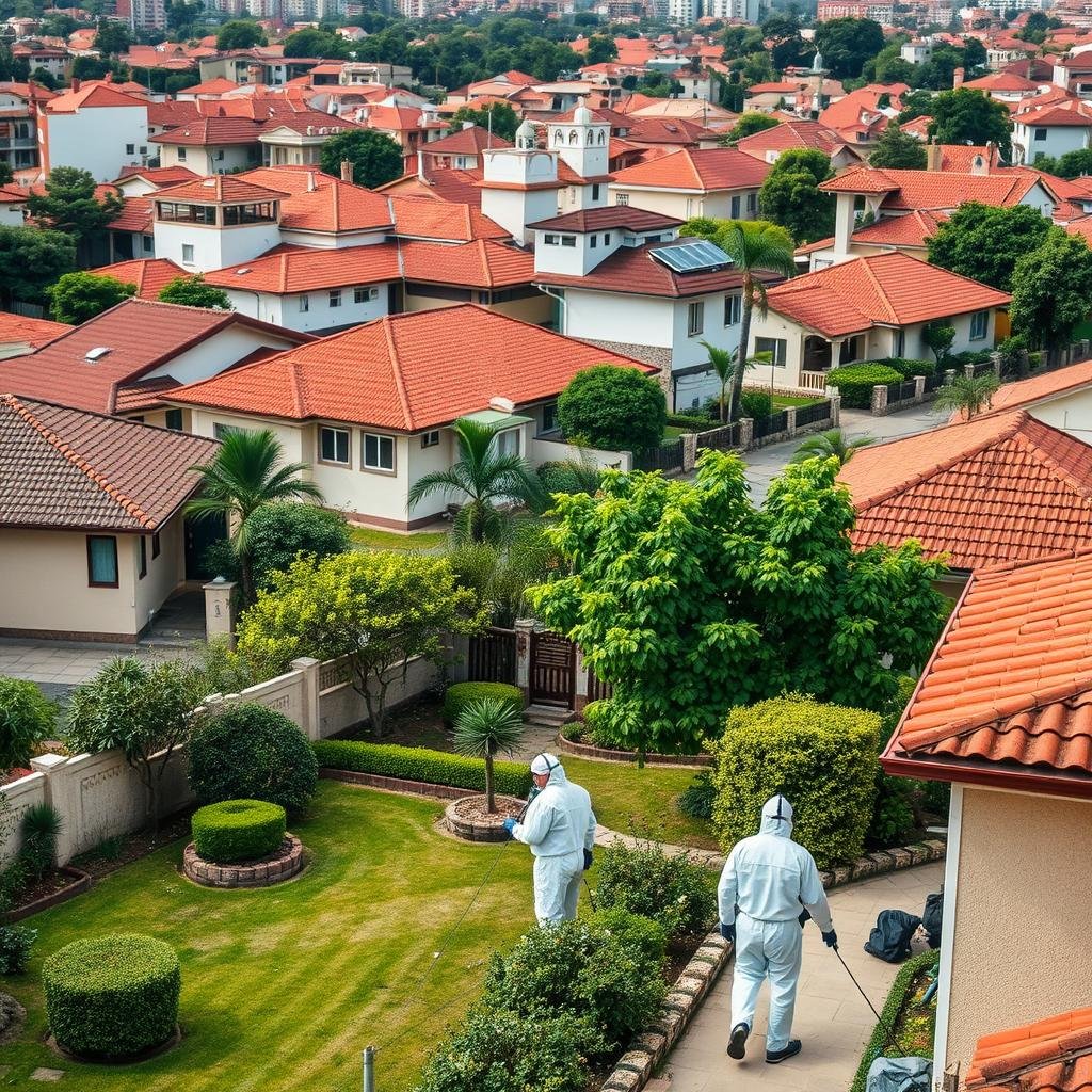 cobertura de servicio de fumigación en Bogotá