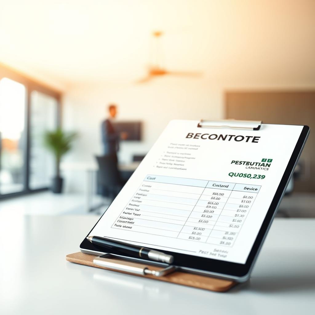 cotización servicio fumigación