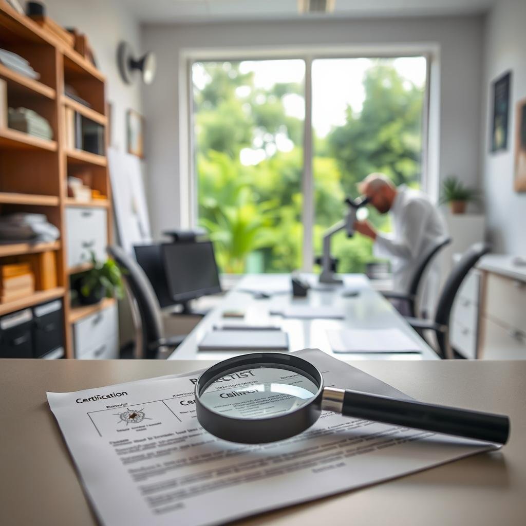 experiencia y certificaciones control plagas