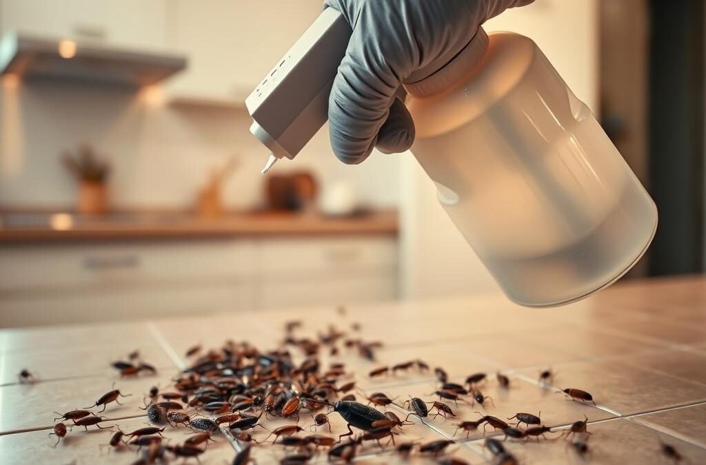 Fumigación de cucarachas cerca de mi, expertos en control de plagas