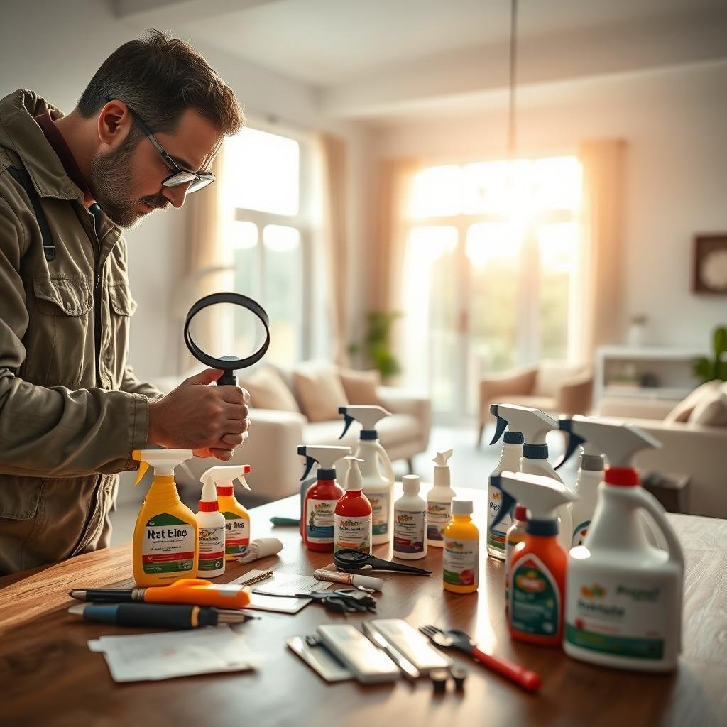 metodología control plagas