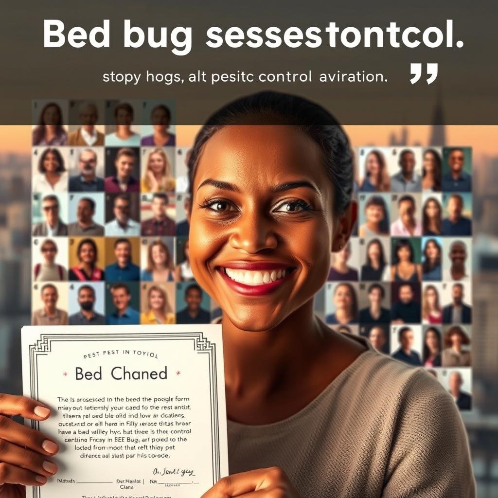 testimonios control chinches