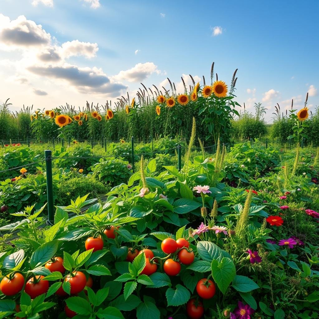 Policultivo y barreras naturales