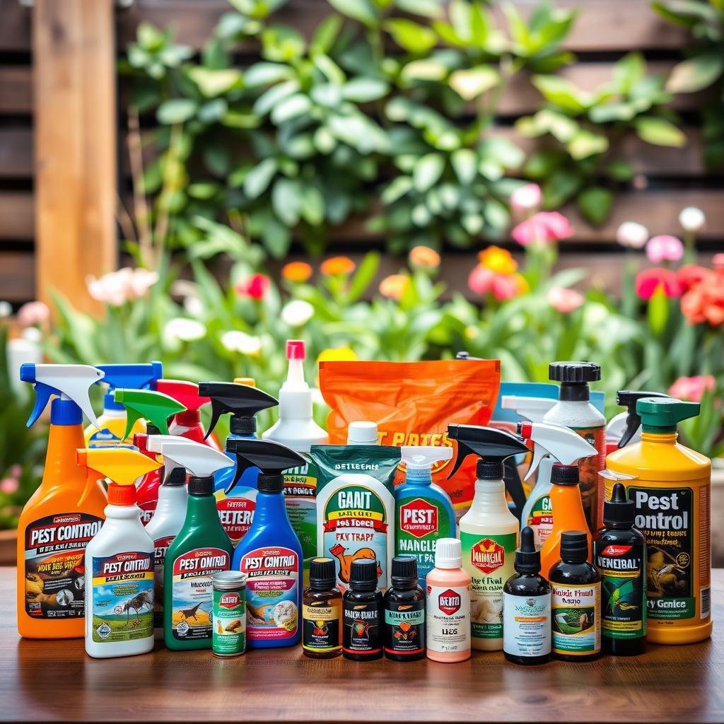 Variedad productos control plagas Colombia