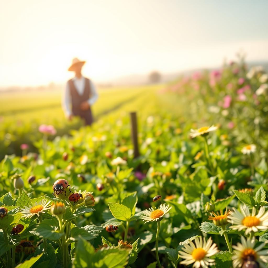control de plagas en la agricultura alternativa