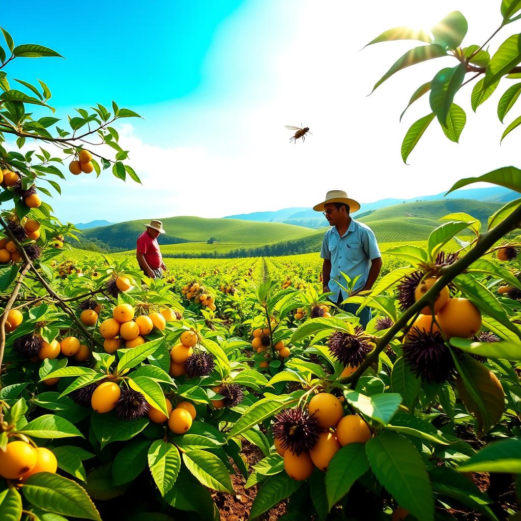 control de plagas y enfermedades del cultivo de maracuyá