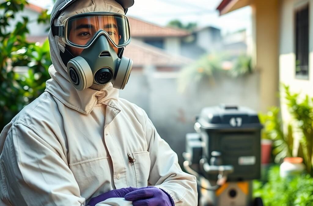 Elementos de Protección Personal para Fumigación en Control de Plagas Colombia
