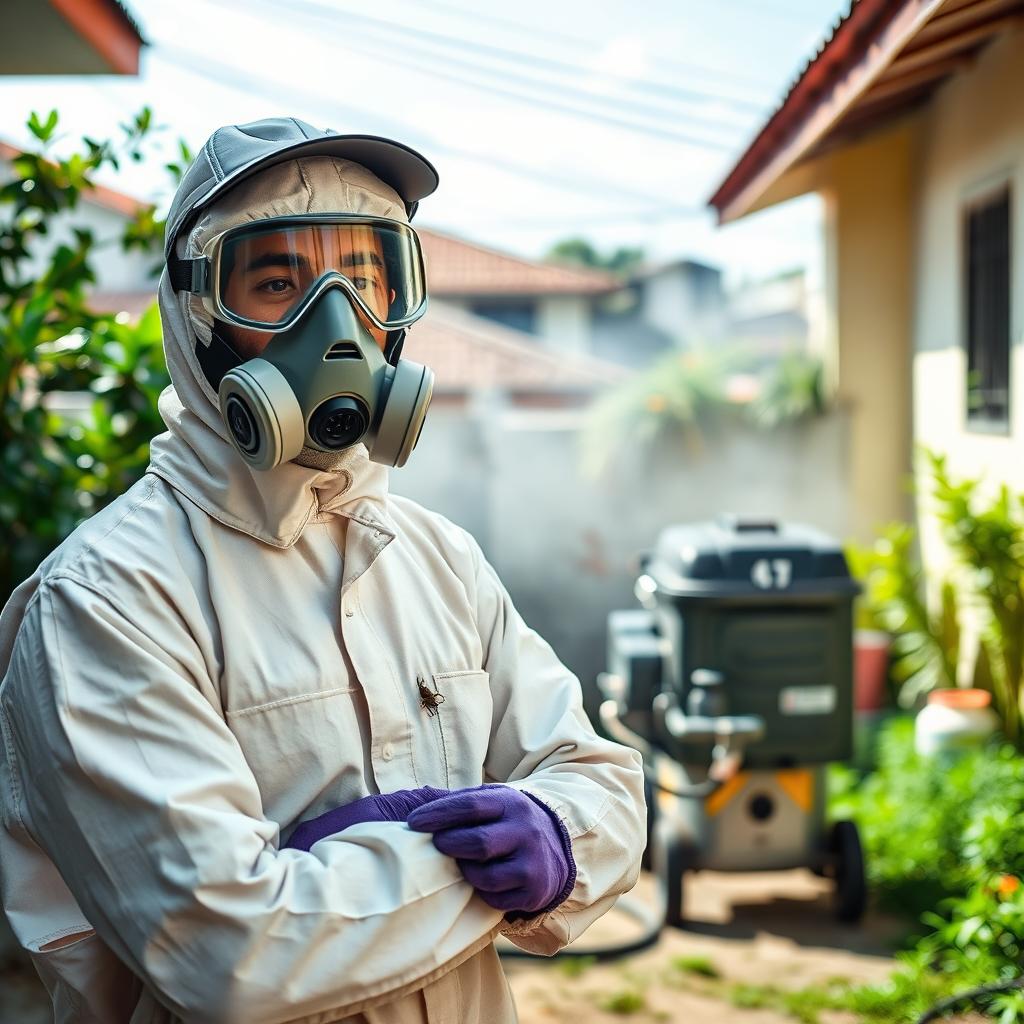elementos de proteccion personal para fumigacion