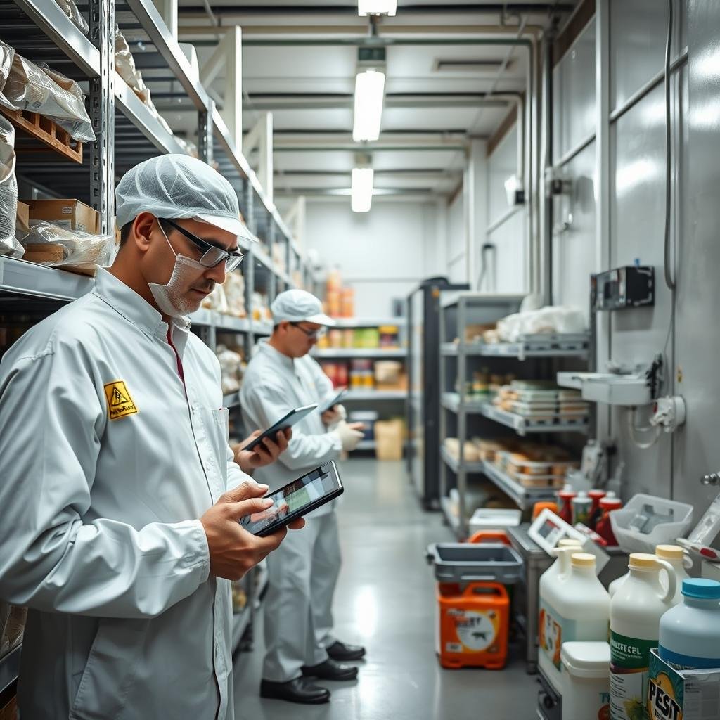 estrategias control plagas industria alimentaria