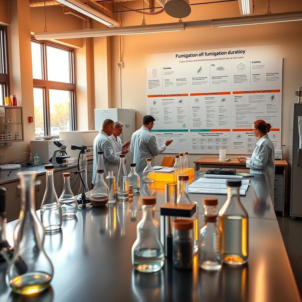 factores que determinan la duración de fumigación