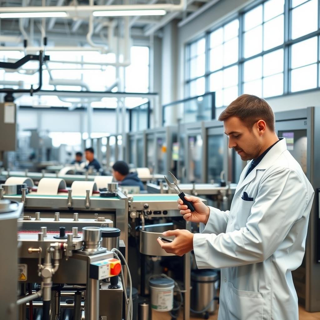 implementación mantenimiento preventivo empresas alimentarias