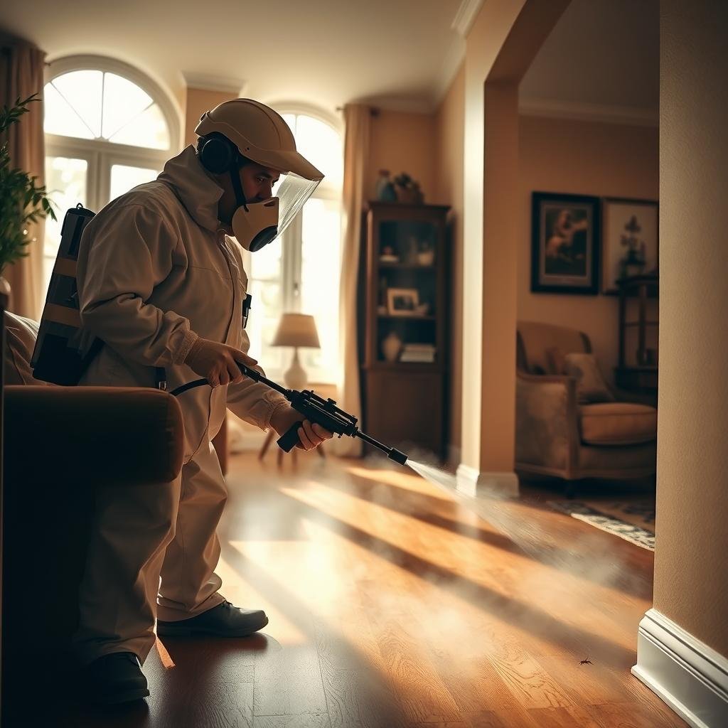 proceso de fumigación