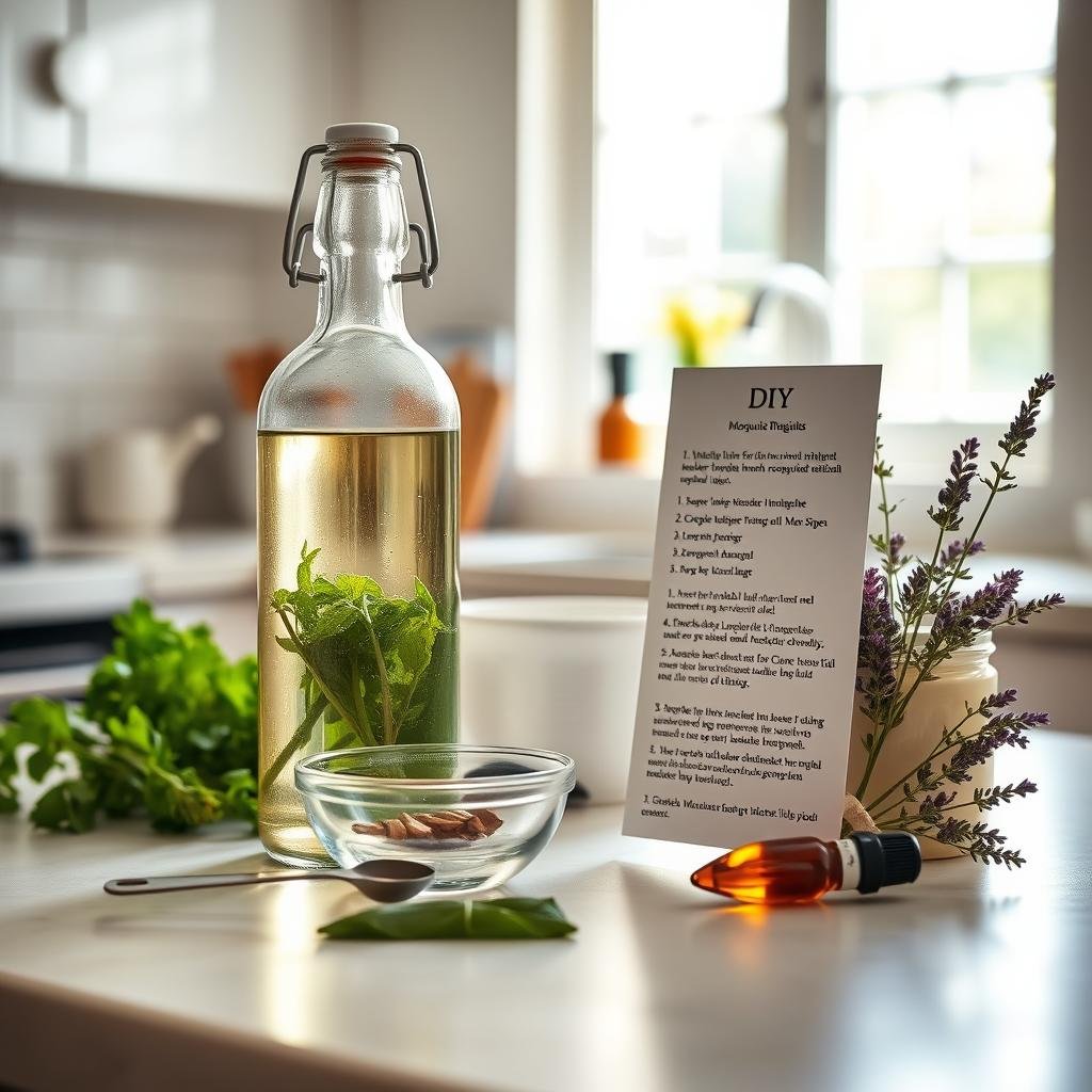 Preparación de fumigación casera para mosquitos Preparación de fumigación casera para mosquitos