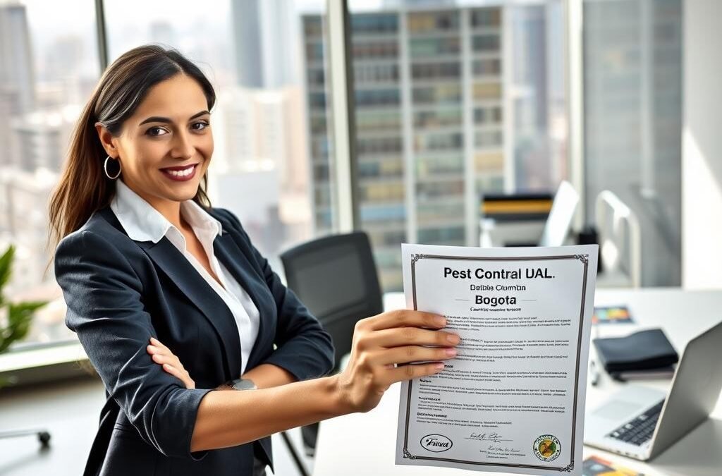 Certificado Control de Plagas Obligatorio en Empresas Colombianas