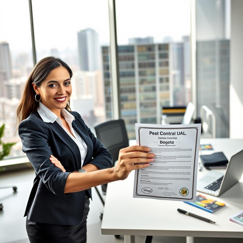 certificado control de plagas obligatorio