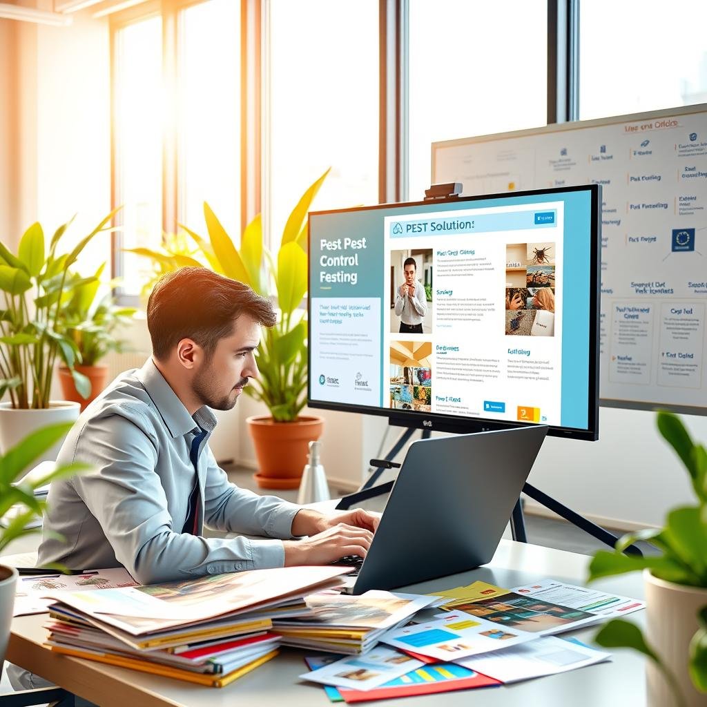 email marketing para control de plagas