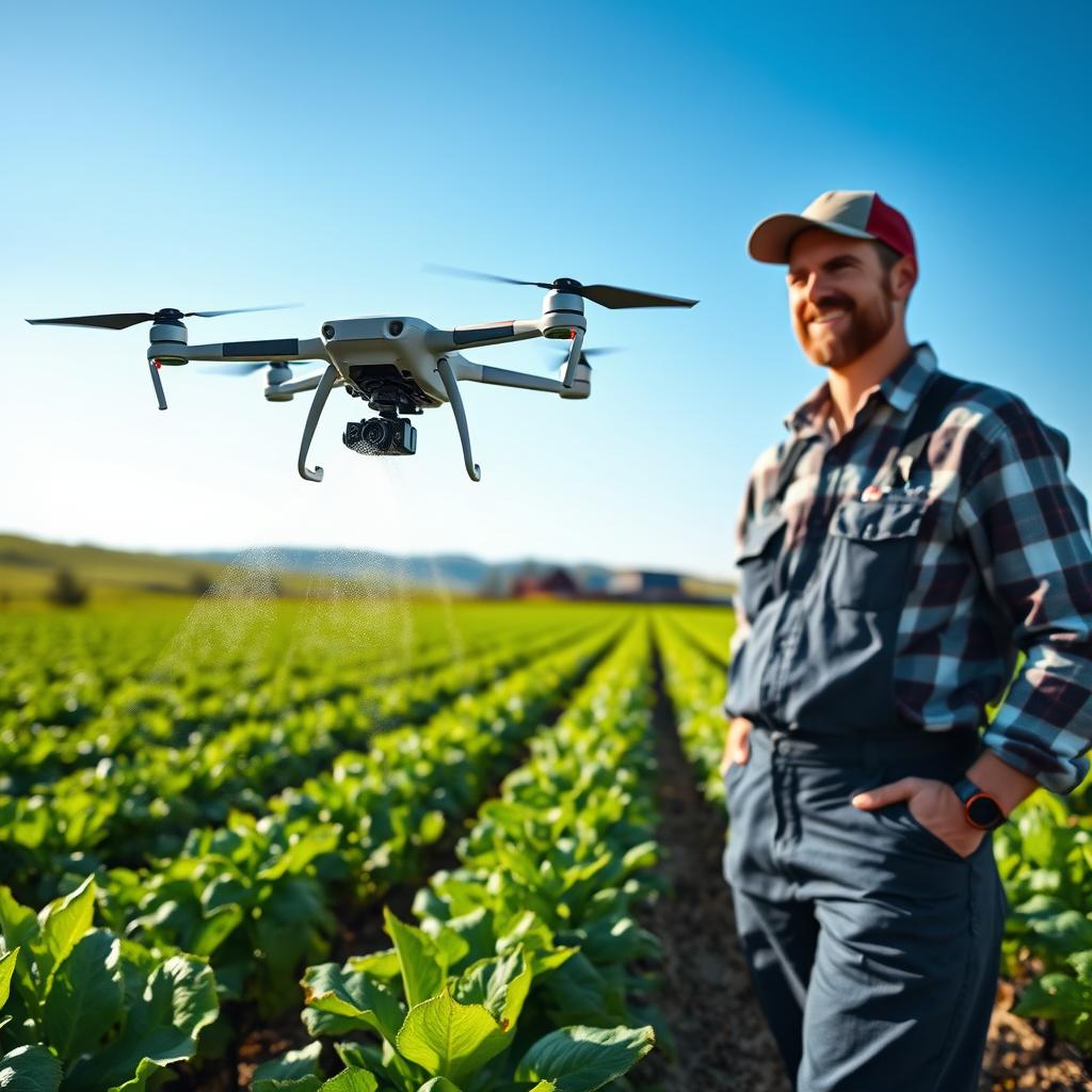 Beneficios de drones agricultura precision
