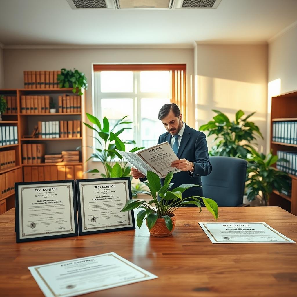 Certificaciones control plagas