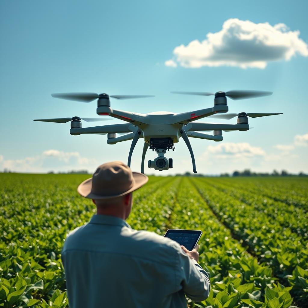 Cobertura y eficiencia en operaciones agrícolas con drones