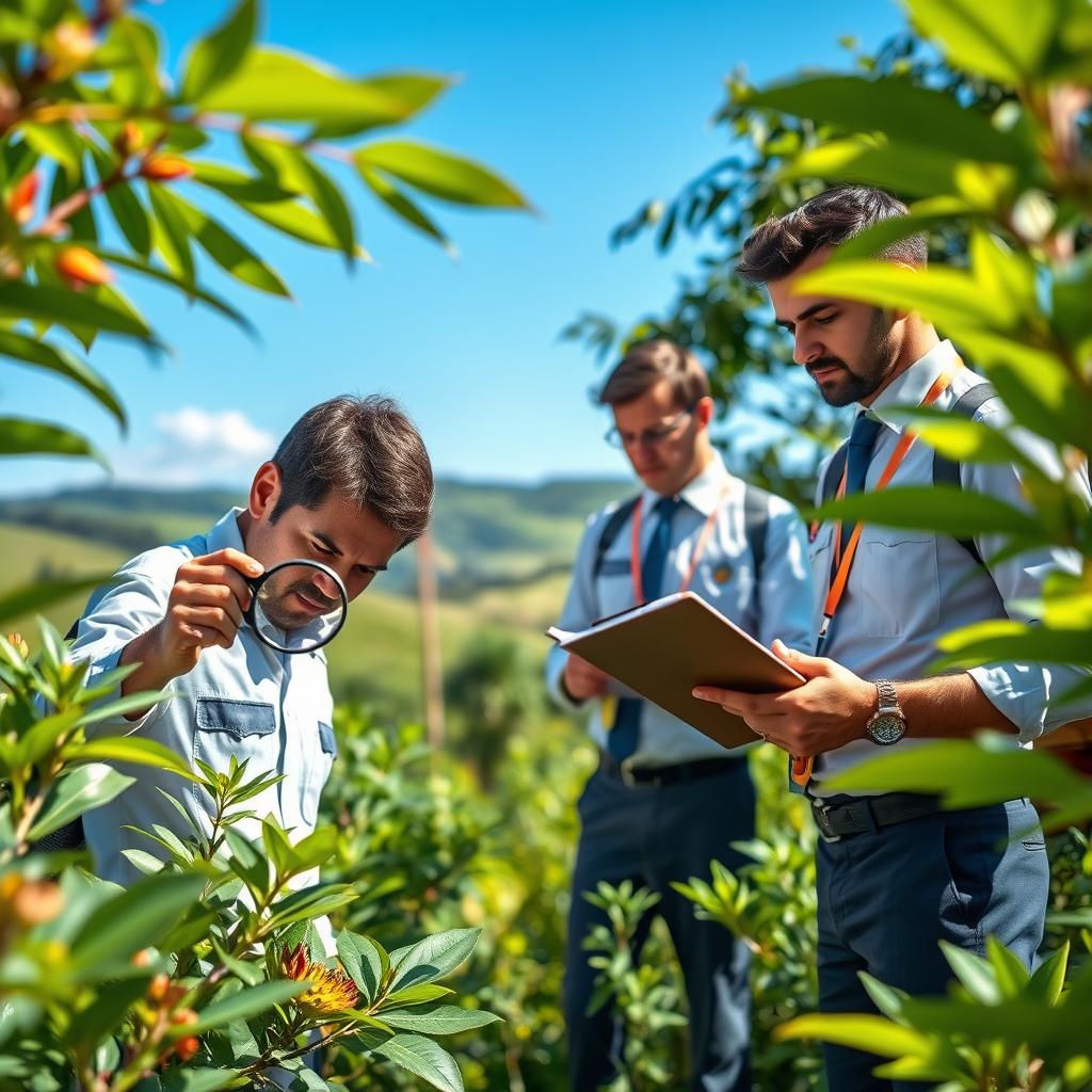 Implementación plan control plagas Colombia