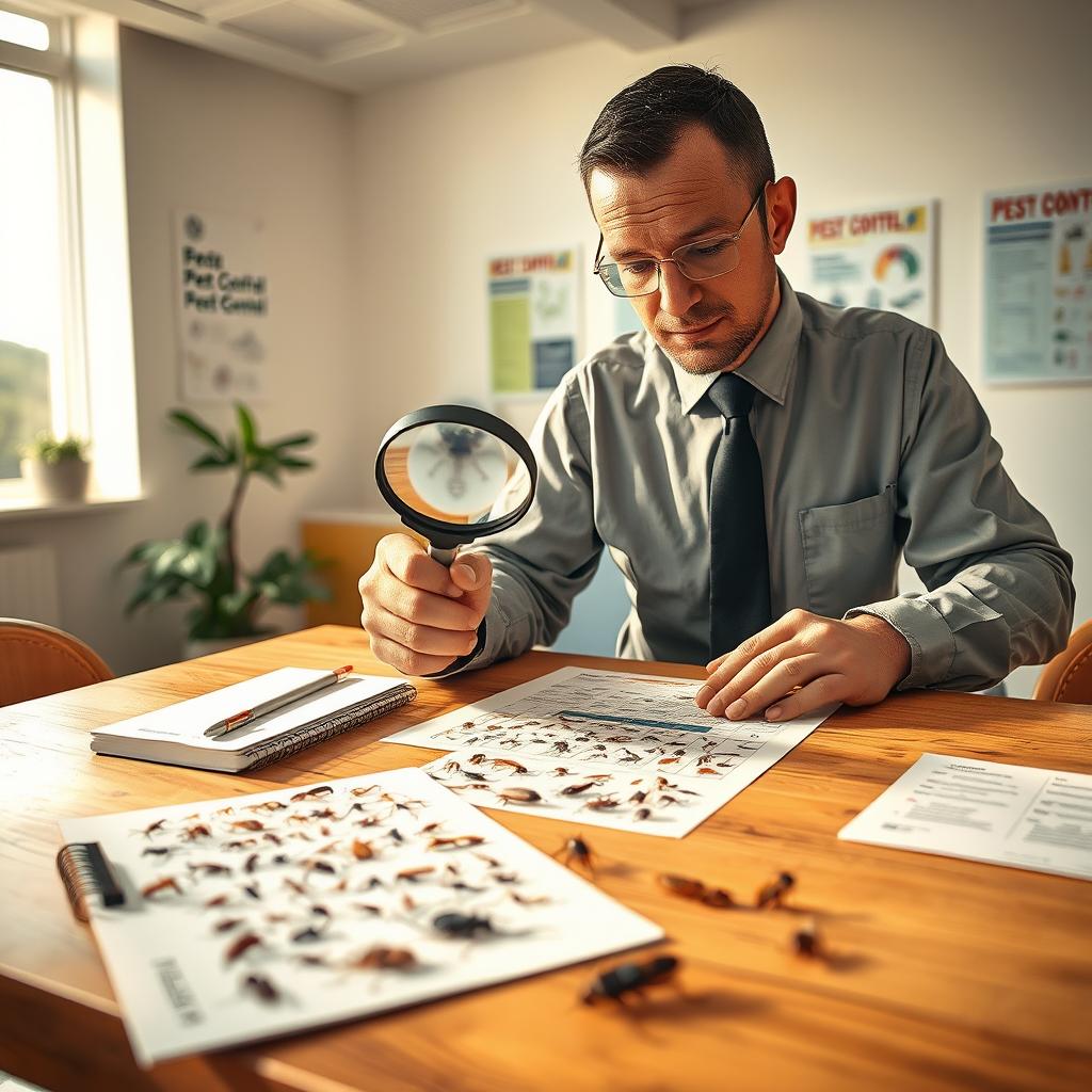 diagnóstico identificación plaga