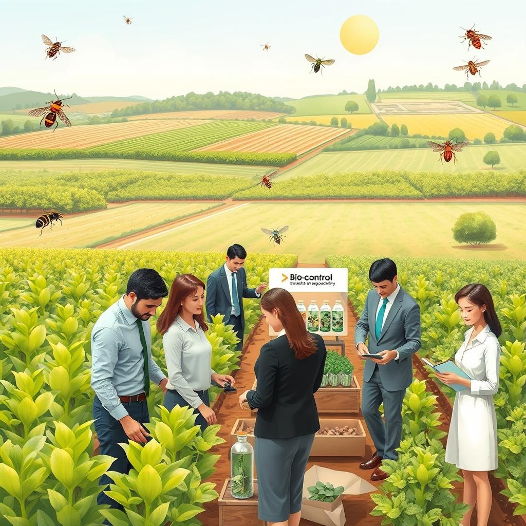 metodos aplicacion control biologico