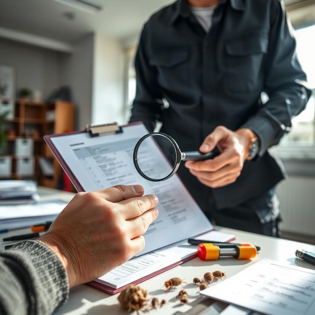 proceso de diagnóstico e inspección profesional