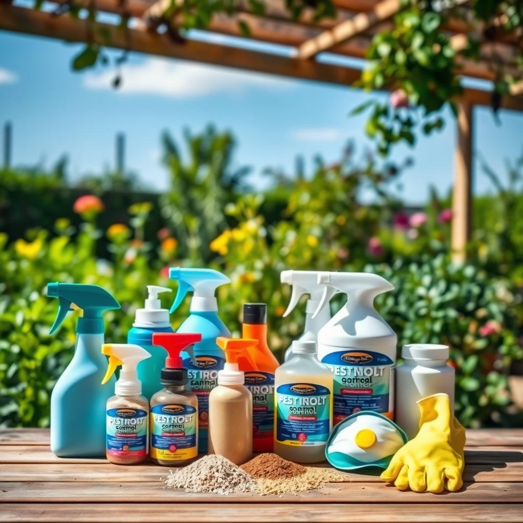 productos químicos control plagas