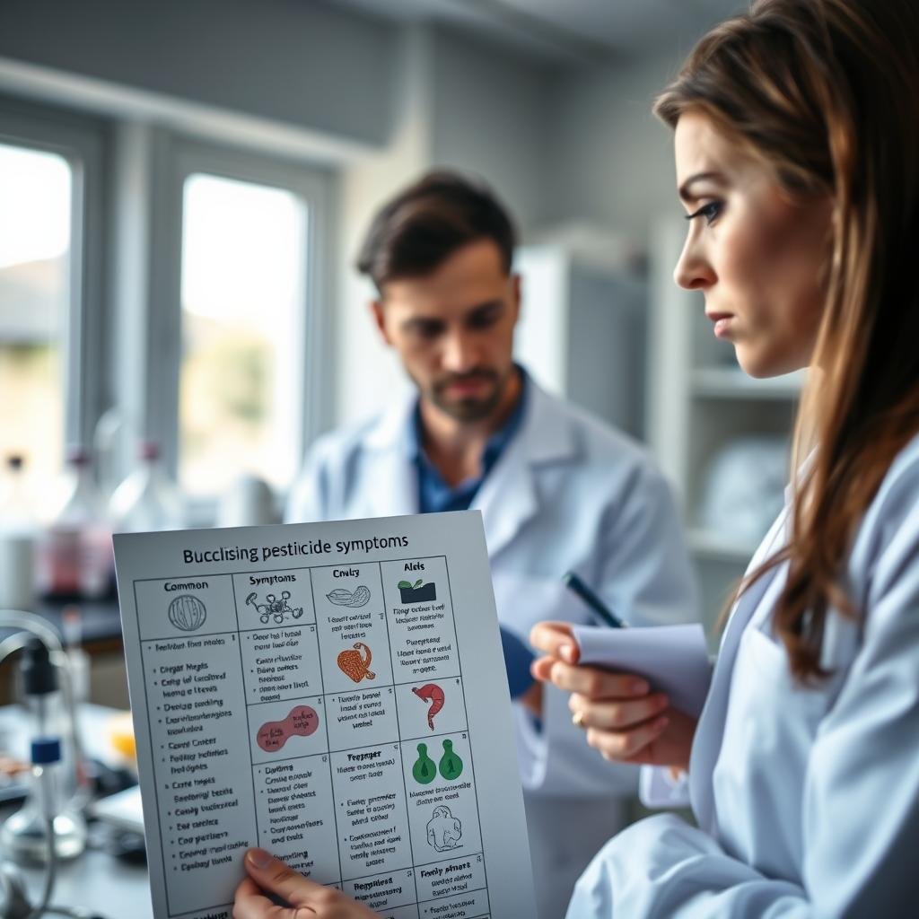 síntomas intoxicación pesticidas