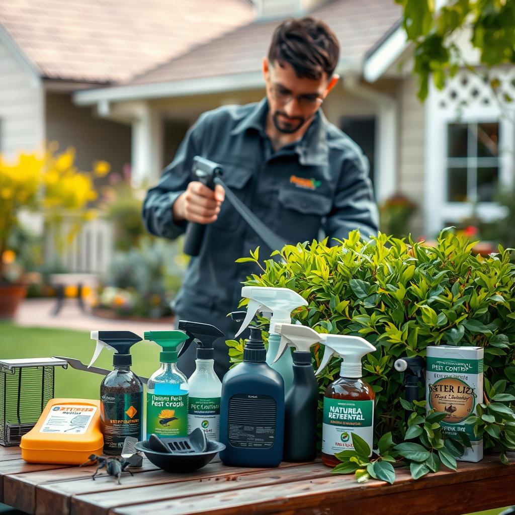 técnicas productos control plagas