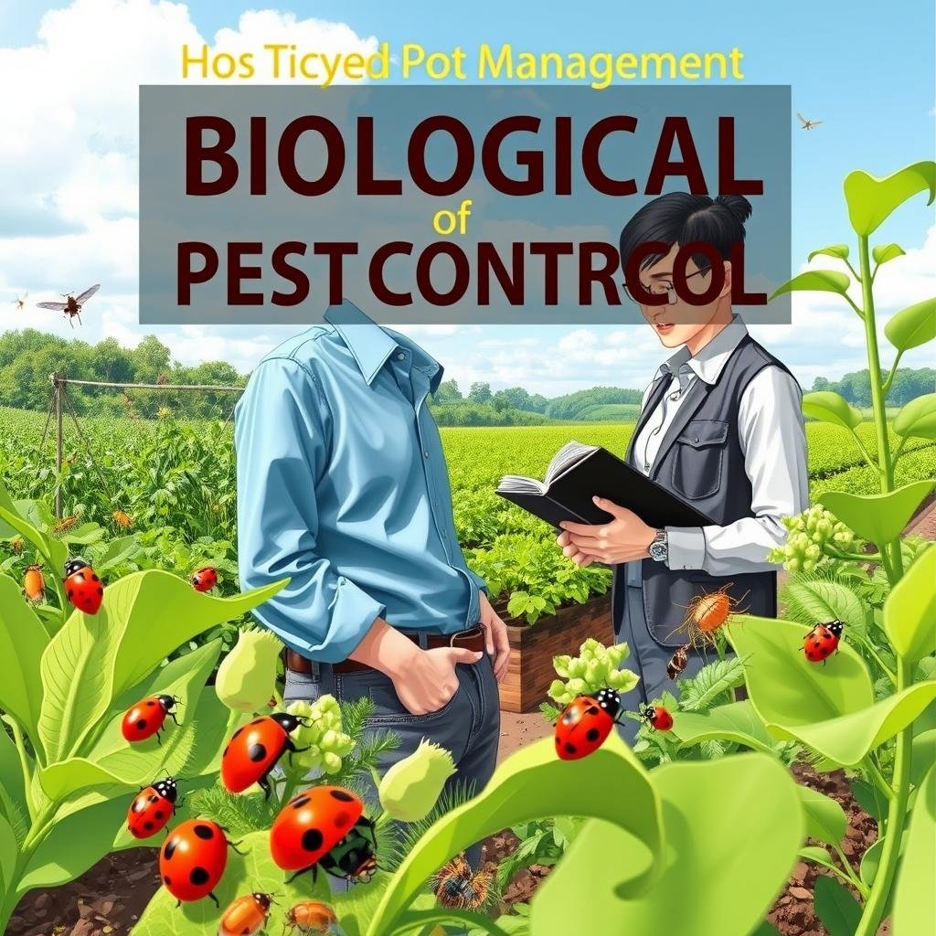 tipos control biologico plagas
