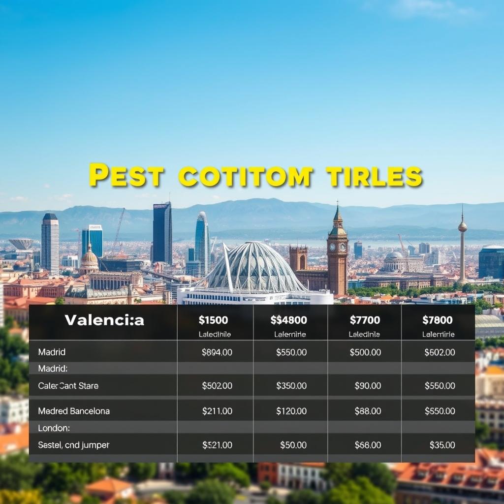 Comparativa de precios control plagas