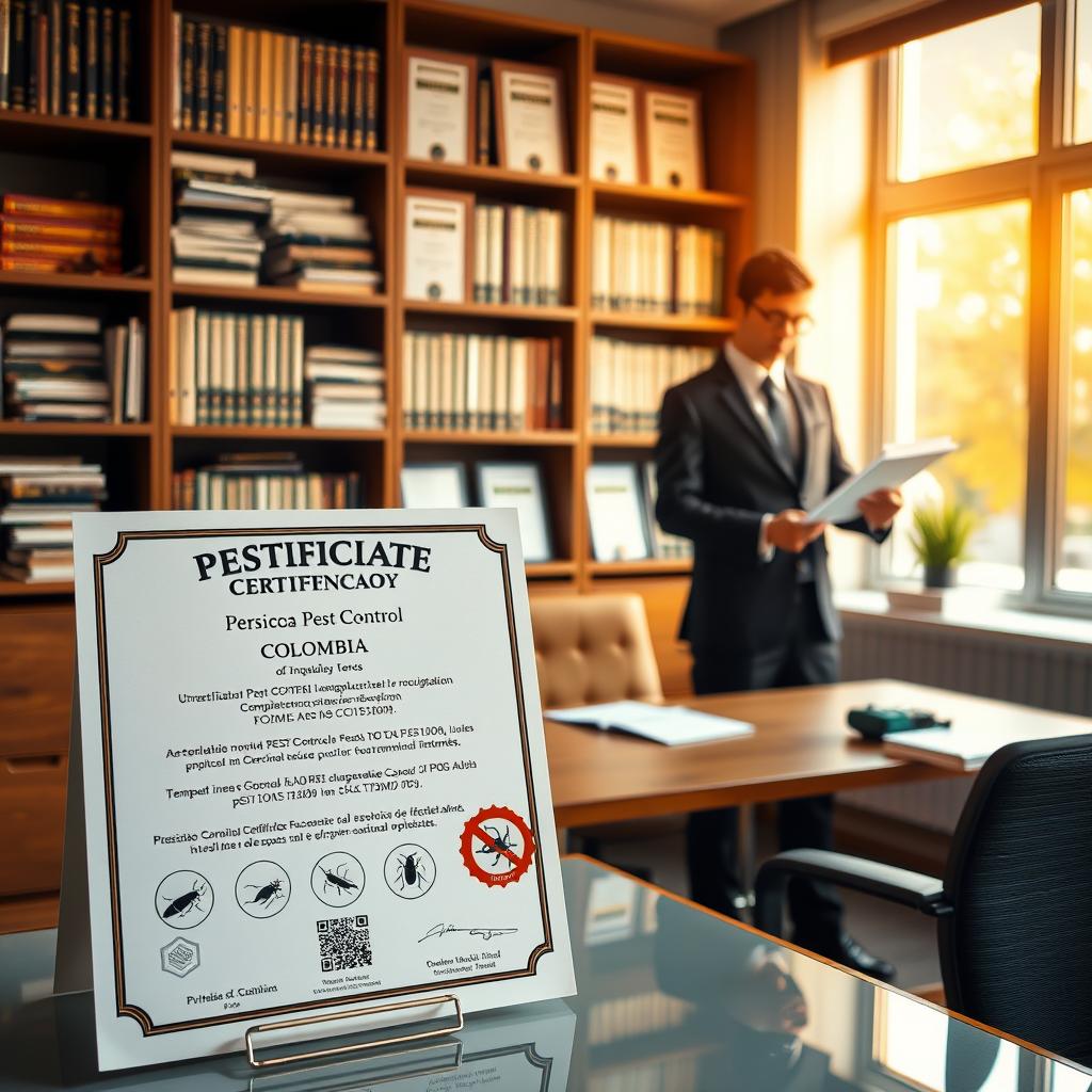 certificaciones control plagas