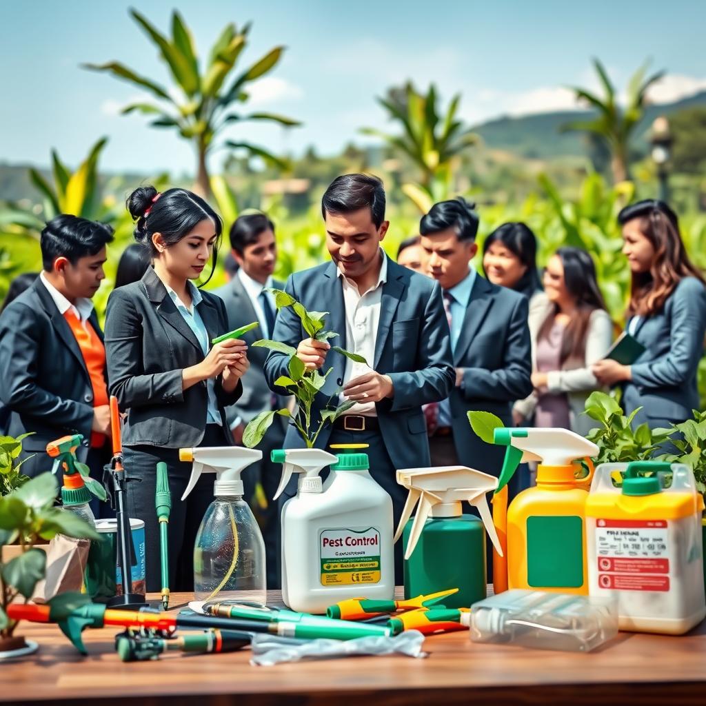 como trabajar en control de plagas