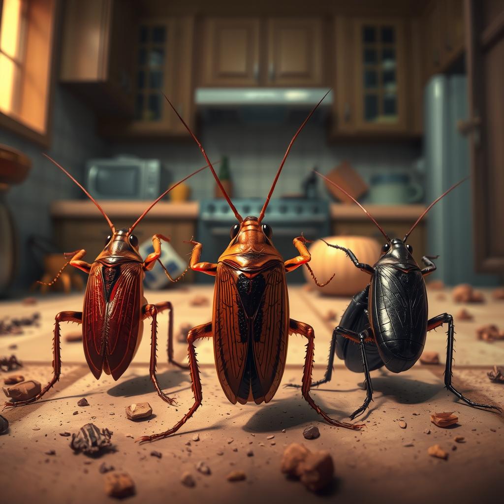 especies de cucarachas