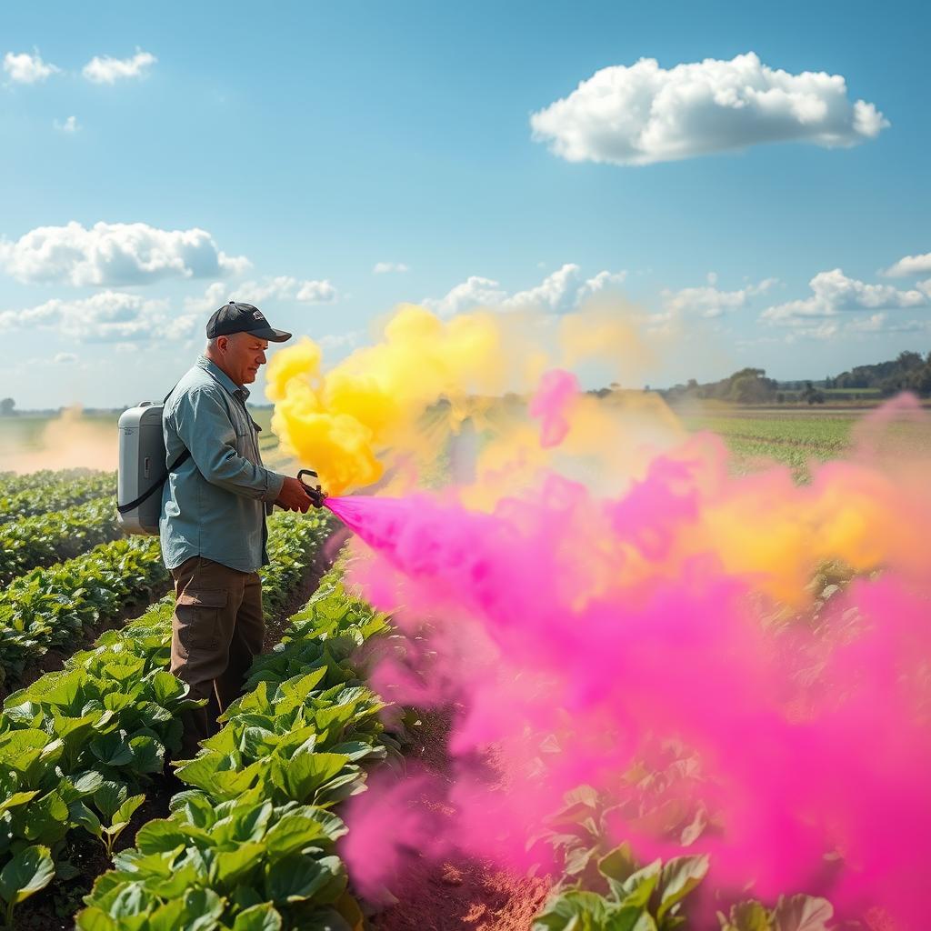 fumigación con vapores y gases