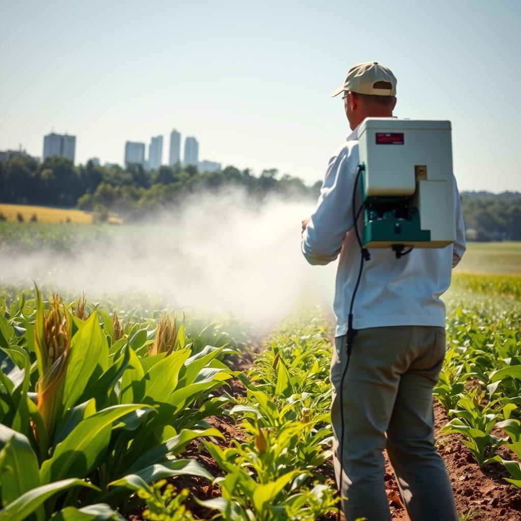 fumigación en entornos agrícolas y urbanos
