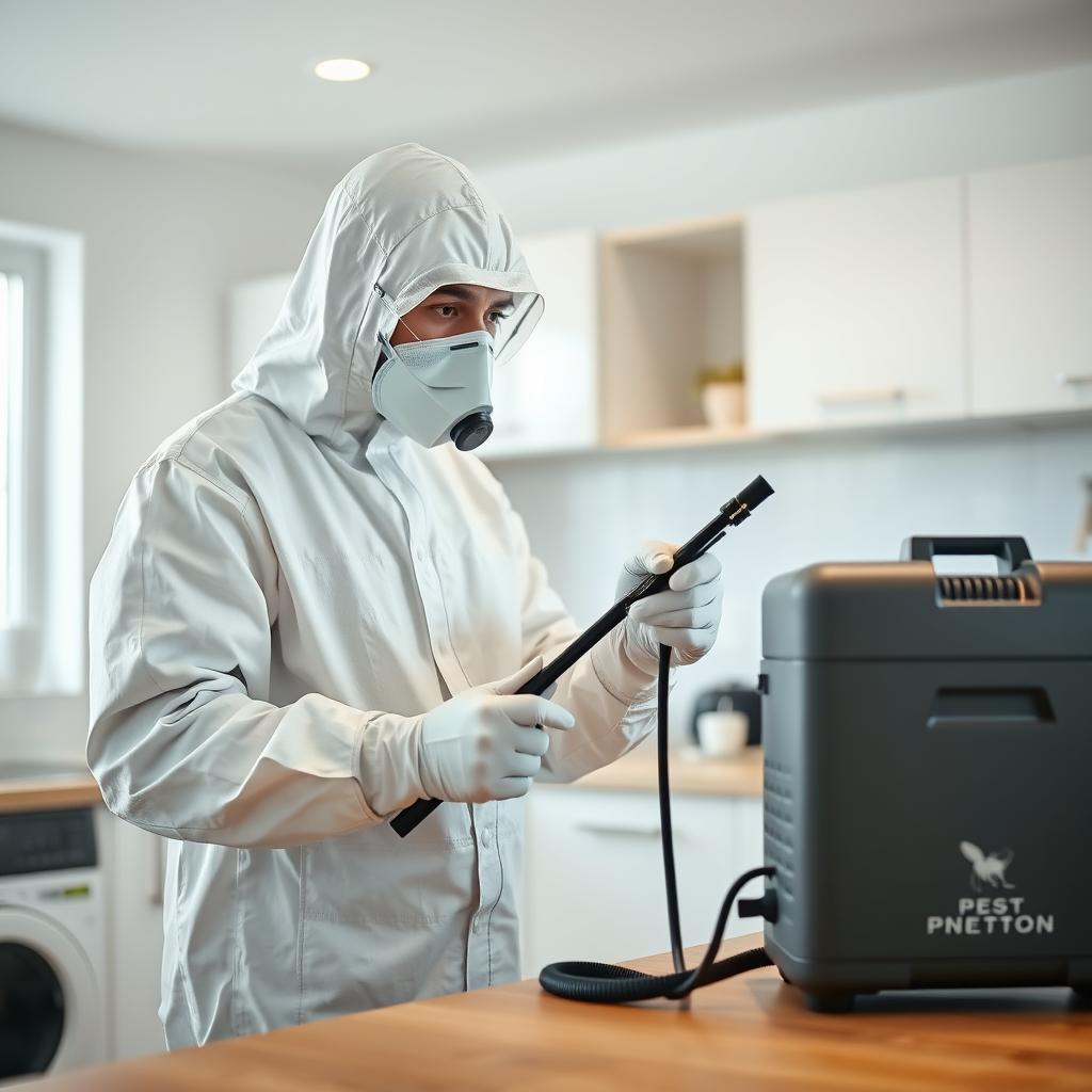 proceso de fumigación efectiva