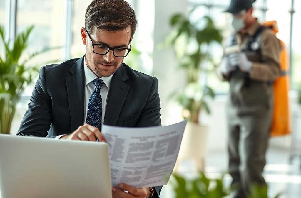 Servicio de Control de Plagas en una Empresa – Contacto: 3213069202
