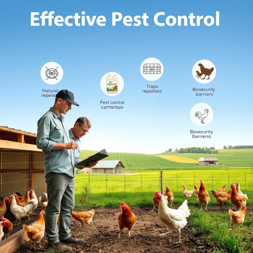 estrategias control plagas avicultura