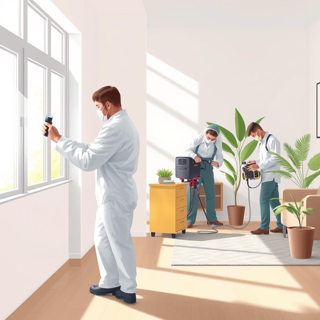 proceso de inspección y fumigación