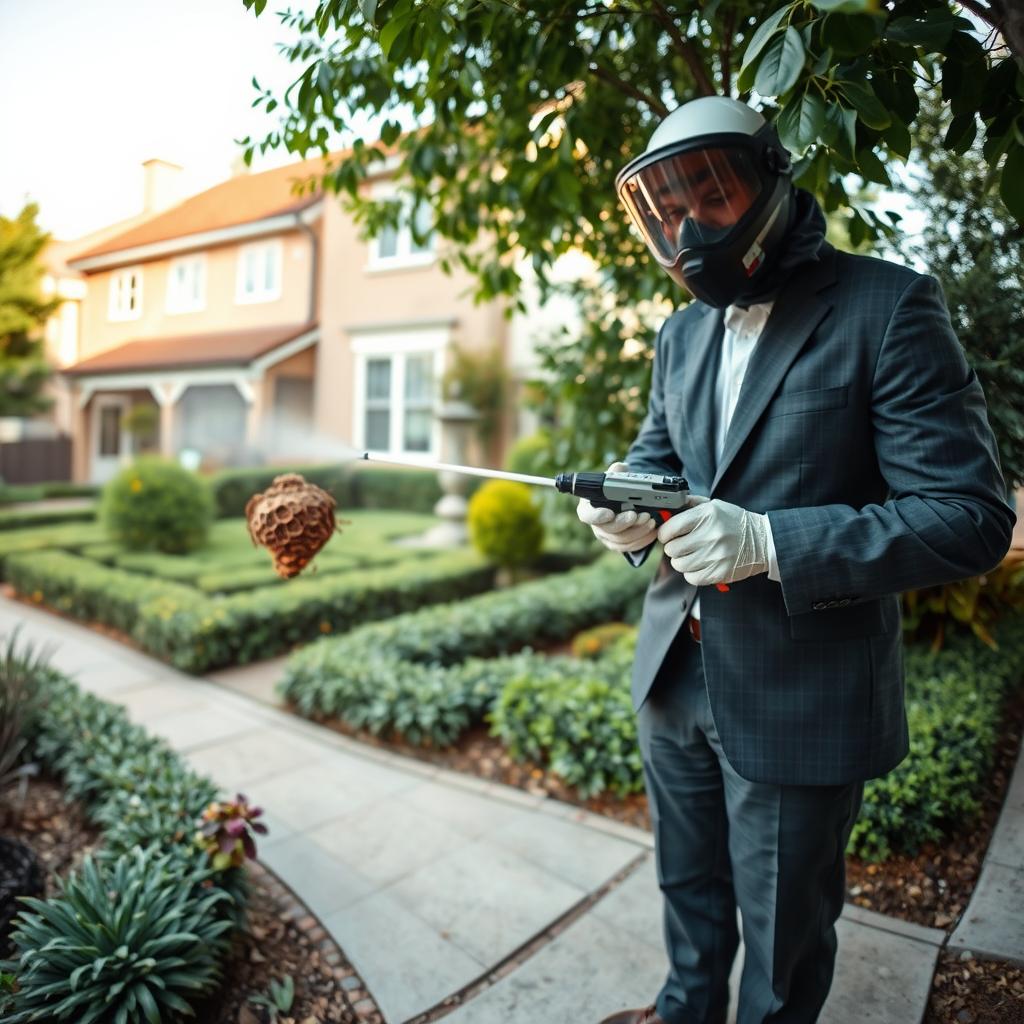 métodos profesionales control insectos